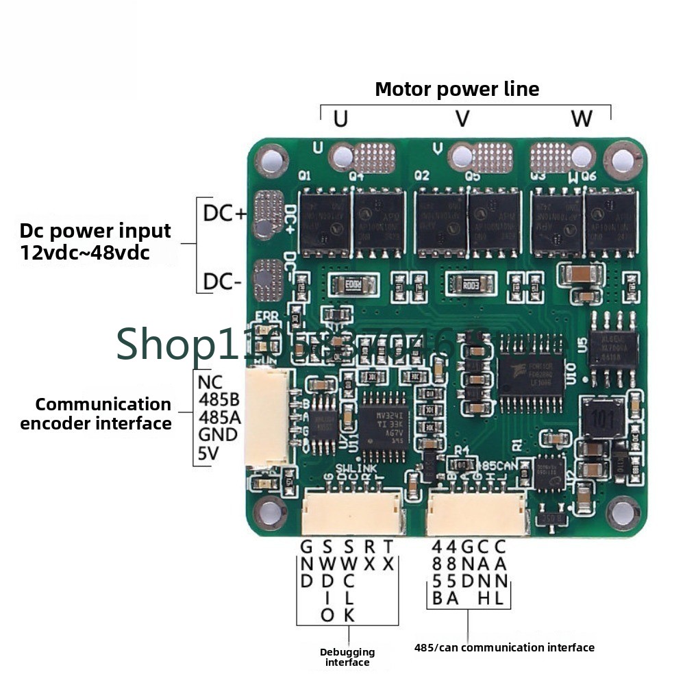 Bürstenlose Motorsteuerplatine – Direct Drive Servo Motor Robotics Bewertung und Preis